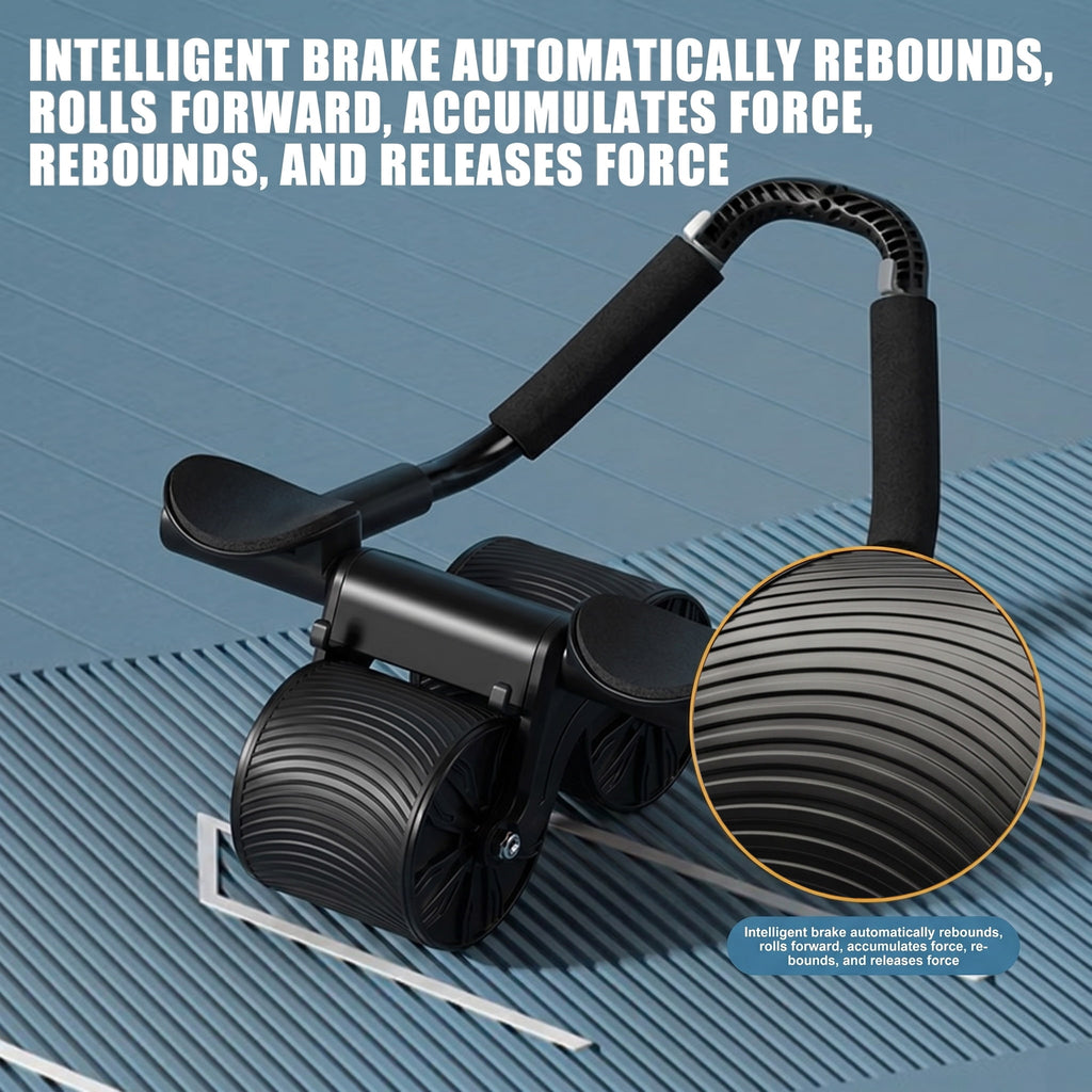 ZOE-P 3000 Ab Roller Wheel – Auto Rebound, Silent Anti-Slip, 440lb Capacity